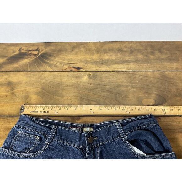 Southpole Jeans Men's 34x30 Embroidered Flap Pockets Blue Denim - Picture 8 of 10